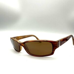 *Rare* Vintage MAUI JIM ATOLL Tortoise & HCL Bronze Polarized Sunglasses H220-10
